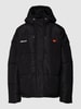 Ellesse Gewatteerd jack met logostitching, model 'PEJO' Zwart