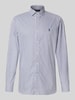 Polo Ralph Lauren Regular fit zakelijk overhemd met kentkraag Marineblauw