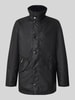 Barbour parka o kroju regular fit z czystej bawełny Granatowy
