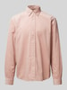 Marc O'Polo Regular fit corduroy overhemd van puur biologisch katoen Roze