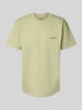 Carhartt Work In Progress T-Shirt mit Label-Stitching Hellgruen