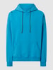 Progetto7 Hoodie im Destroyed-Look Türkis