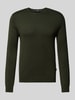 Only & Sons Gebreide pullover met ronde hals, model 'WYLER LIFE' Olijfgroen