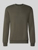 ONLY & SONS Bluza o kroju regular fit z mieszanki bawełny model 'CERES' Błotnisty
