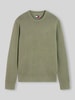 Tommy Jeans sweter z czystej bawełny o kroju regular fit Oliwkowy