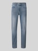 Marc O'Polo DENIM Tapered Fit Jeans aus Baumwoll-Mix Hellblau