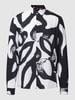 HUGO Freizeithemd aus Viskose mit Kentkragen Modell 'Emero' Black