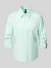 Marc Cain Hemdbluse mit Knopfleiste Mint