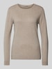 (The Mercer) N.Y. Kaschmirpullover mit Rundhalsausschnitt Taupe