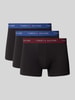 Tommy Hilfiger Pant & Trunk aus Baumwoll-Mix im 3er-Pack Bordeaux