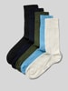 MCNEAL Socken mit geripptem Abschluss im 5er-Pack Schilf