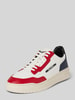 Polo Ralph Lauren Sneaker aus Leder mit Label-Detail Weiss