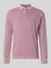 Marc O'Polo Regular Fit Poloshirt aus reiner Baumwolle Altrosa