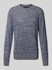 Tommy Hilfiger Strickpullover mit gerippten Abschlüssen Marine