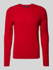 Polo Ralph Lauren Sweter z wyhaftowanym logo Czerwony