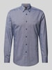 BOSS Orange Regular Fit Freizeithemd mit Button-Down-Kragen Modell 'Rickert' Marine