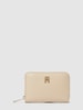Tommy Hilfiger Portfel z aplikacją z logo Beżowy