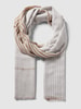 Tommy Hilfiger Schal mit Label-Print Beige