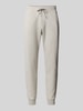 Polo Ralph Lauren Sweatpants met elastische band, model ‘ATHLETIC’ Lichtgrijs