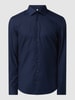 SEIDENSTICKER Slim Fit Business-Hemd aus Popeline Marine