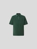 WOOD WOOD Poloshirt mit Label-Stitching Grün