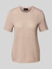 Pieces Loose Fit T-Shirt aus reiner Baumwolle Modell 'SCOUT' Sand