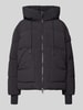 MOS MOSH Kurtka pikowana z kapturem model ‘Ollie’ Antracytowy