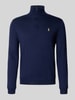 Polo Ralph Lauren Gebreide pullover met schipperskraag Donkerblauw
