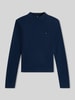 Tommy Hilfiger slim fit shirt met lange mouwen van puur katoen Marineblauw