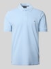 Christian Berg Men Poloshirt mit Label-Stitching Bleu