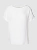 Christian Berg Woman Linnen blouse met boothals Wit