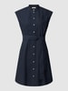 Marc O'Polo Blousejurk met strikceintuur Marineblauw