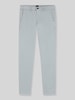 BOSS Orange Slim Fit Chino aus Baumwoll-Mix Modell 'CHINO SLIM' Hellgrau