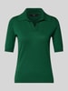 Weekend Max Mara Gebreid shirt met V-hals, model 'RONCOLO' Smaragdgroen