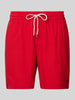 Polo Ralph Lauren Underwear Badehose mit elastischem Bund Modell 'TRAVELER' Rot