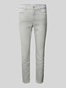 Angels Slim Fit Jeans mit verkürztem Schnitt Modell 'ORNELLA' Hellgrau