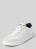 K-Swiss Sneaker mit Label-Print Modell 'COURT' Weiss