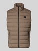 Marc O'Polo Regular fit bodywarmer met logopatch Camel