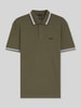 BOSS Green Koszulka polo o kroju regular fit z czystej bawełny model „PADDY” Antracytowy