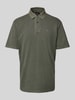 ARMANI EXCHANGE Poloshirt mit kurzer Knopfleiste Oliv