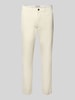 Jack & Jones Slim fit broek met steekzakken, model 'MARCO' Offwhite