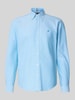 BOSS Regular Fit Freizeithemd aus reiner Baumwolle Modell 'LIAM' Aqua