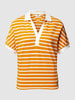 Tommy Hilfiger T-Shirt mit Streifenmuster Orange