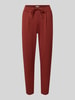 ICHI Hose mit elastischem Bund und Tunnelzug Modell 'KATE' Terra