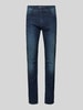 MAC Slim Fit Jeans im 5-Pocket-Design Modell 'Arne' Dunkelblau