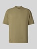 BOSS Orange Comfort Fit T-Shirt aus reiner Baumwolle Khaki