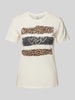 Only Regular Fit T-Shirt aus reiner Baumwolle Modell 'OLA' Weiss