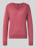 BOSS Regular fit pullover van zuivere scheerwol model 'Freeslyn' Oudroze