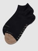 Scotch & Soda Sneakersocken mit Label-Detail im 2er-Pack Schwarz