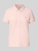 Gant Poloshirt mit Label-Stitching Rosa